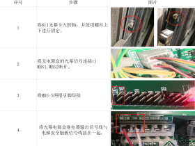 三菱电梯611无电源盒改有电源盒继电器输出安装步骤