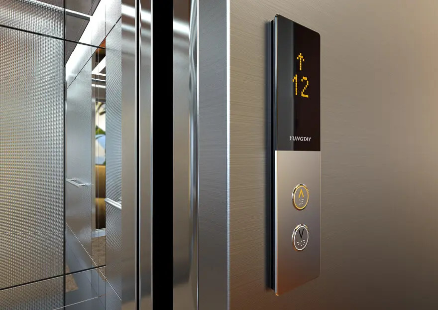 永大电梯外呼显示乱码，怎么处理？