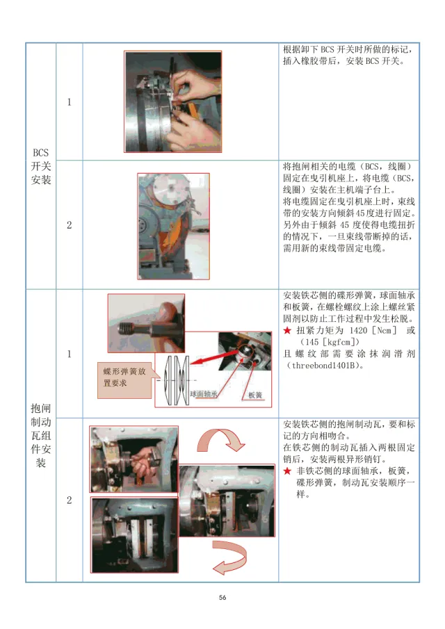 干货：日立电梯制动器抱闸解体培训