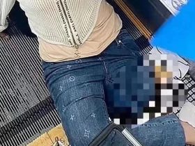 警示！日立电梯人行道机场卷入乘客，当场截肢！