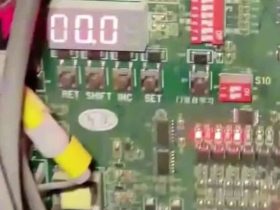 【视频】日立电梯CA12门机自学习