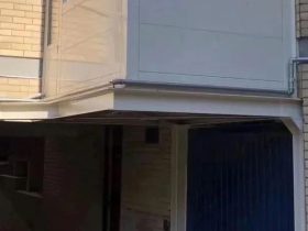 底坑悬空的加装电梯