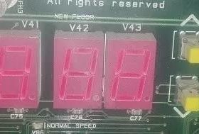 通力/巨通楼层显示的修改操作