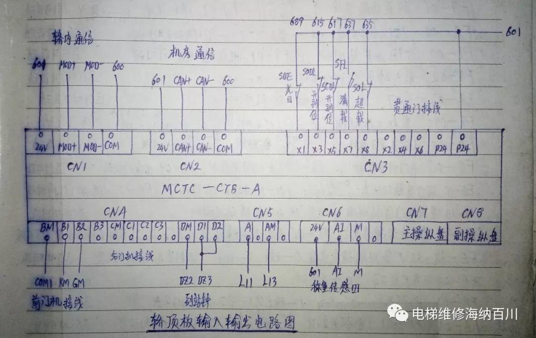 默纳克3000手绘图纸（带K1 K2接触器）-图片6