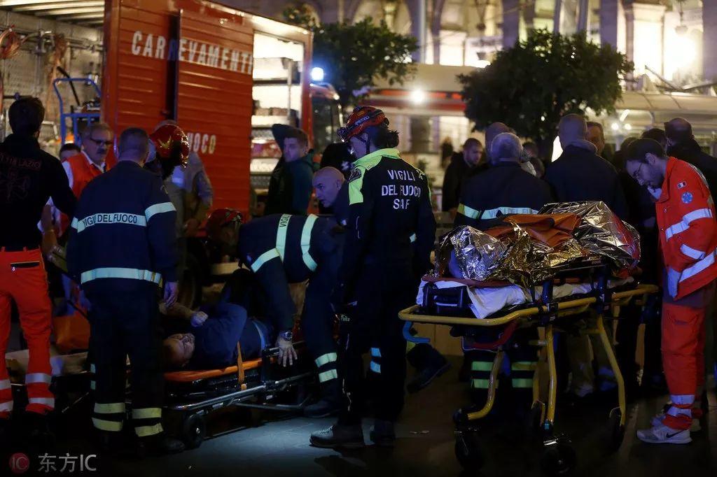 【视频】罗马地铁站电梯塌陷，24人受伤，1人截肢。-图片5