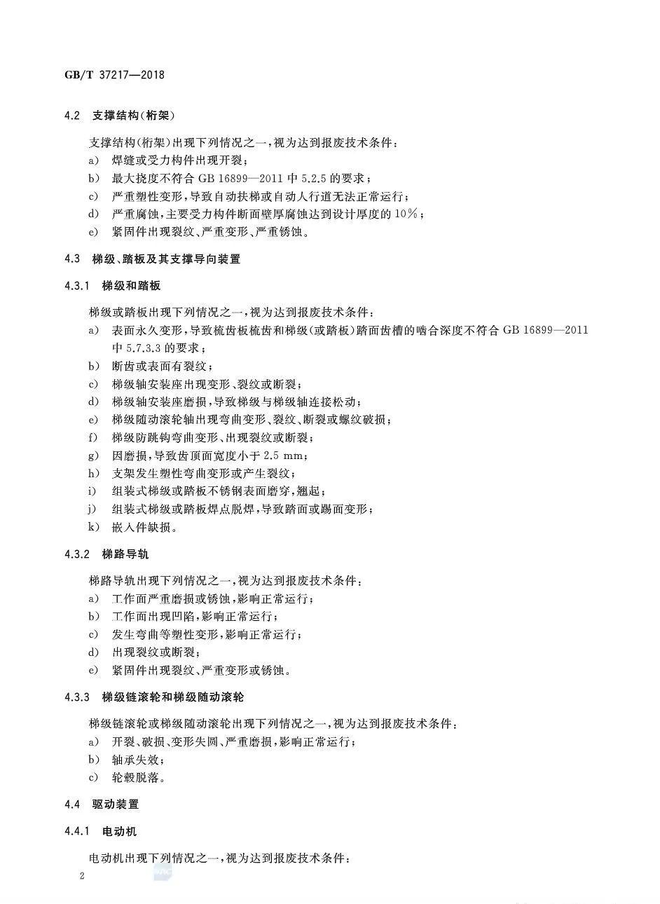 抢先看：《自动扶梯和自动人行道主要部件报废技术条件》全版