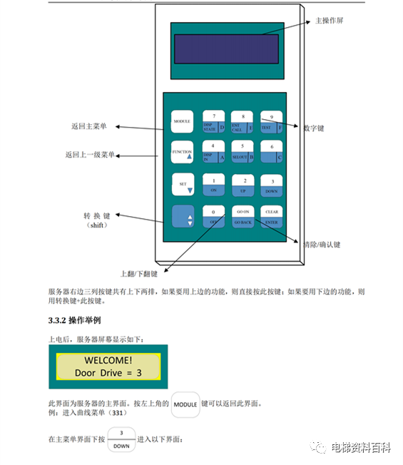 奥的斯DO3000S门机调试说明