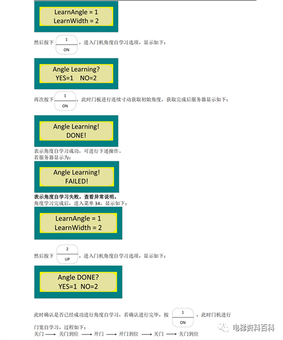 奥的斯DO3000S门机调试说明