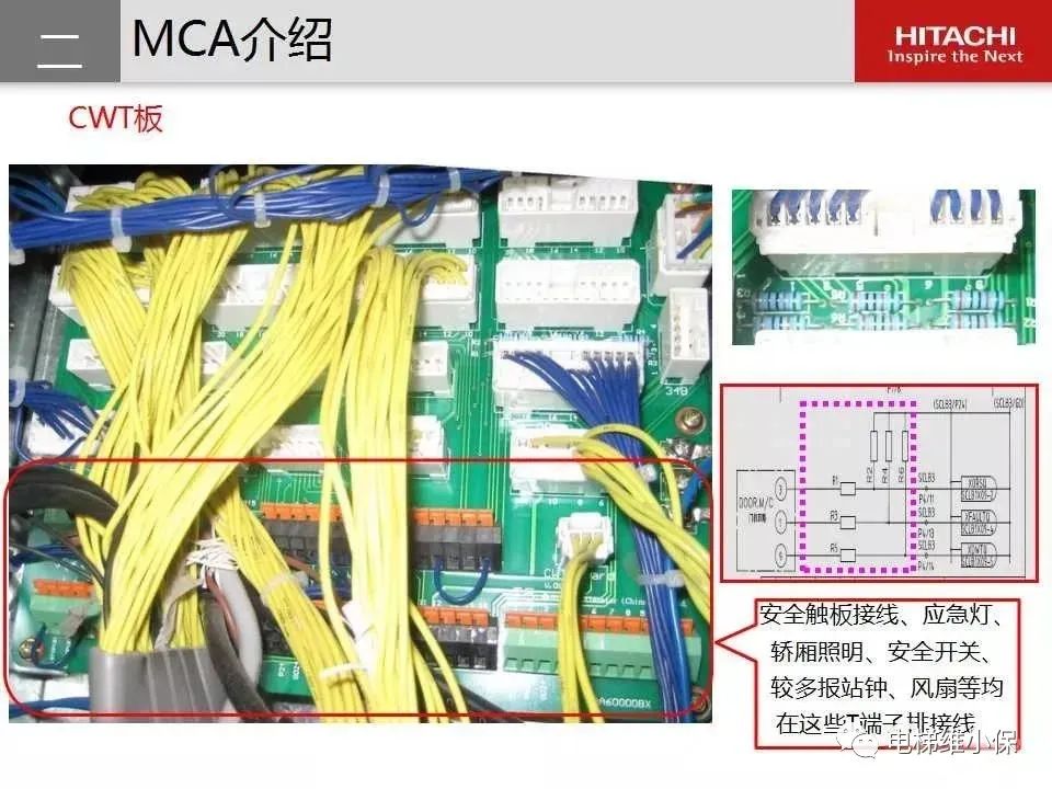 日立电梯MCA维保培训（图文讲解）