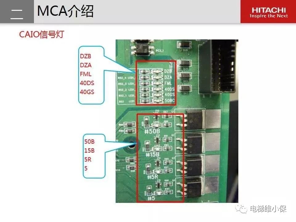 日立电梯MCA维保培训（图文讲解）