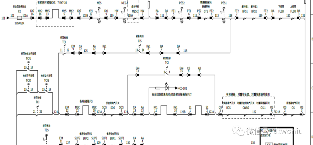 电梯TSG及GBT介绍——安全、检修回路 电梯TSG及GBT介绍——安全、检修回路