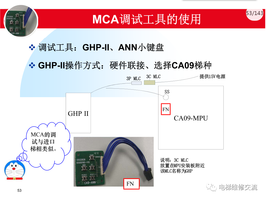 日立电梯MCA调试培训