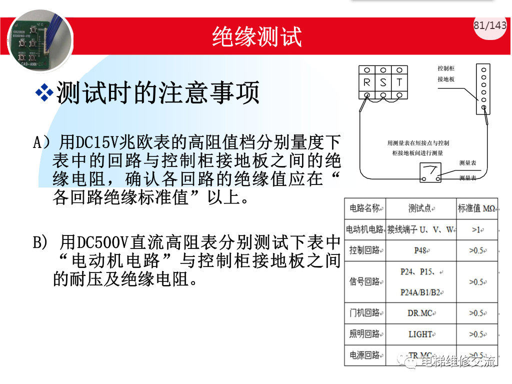 日立电梯MCA调试培训