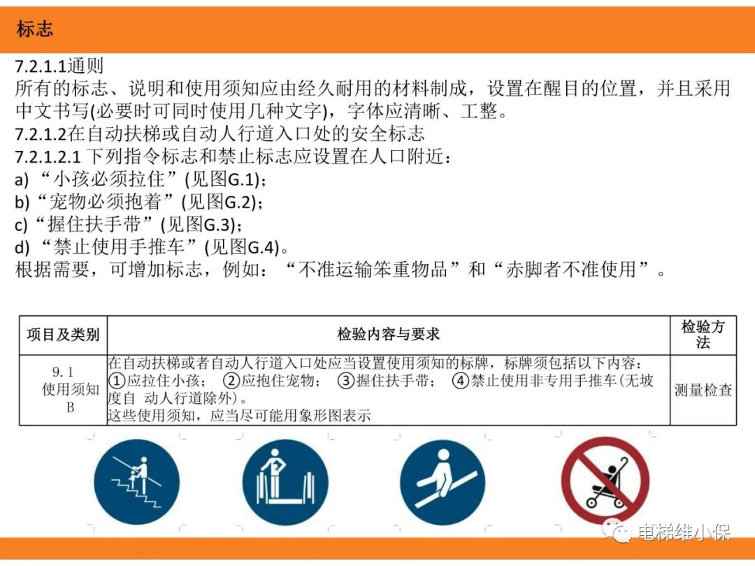 自动扶梯的标准与检规培训课件（下）