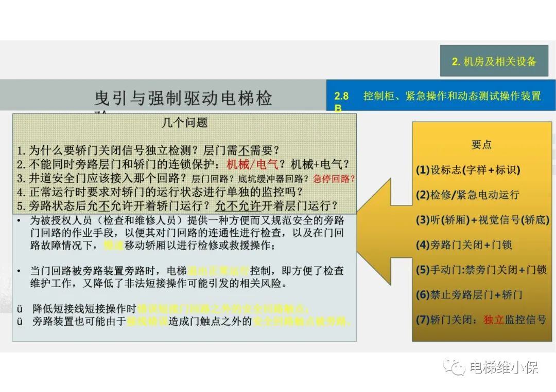 【检验员培训】曳引与强制驱动电梯检验经验分享（一）