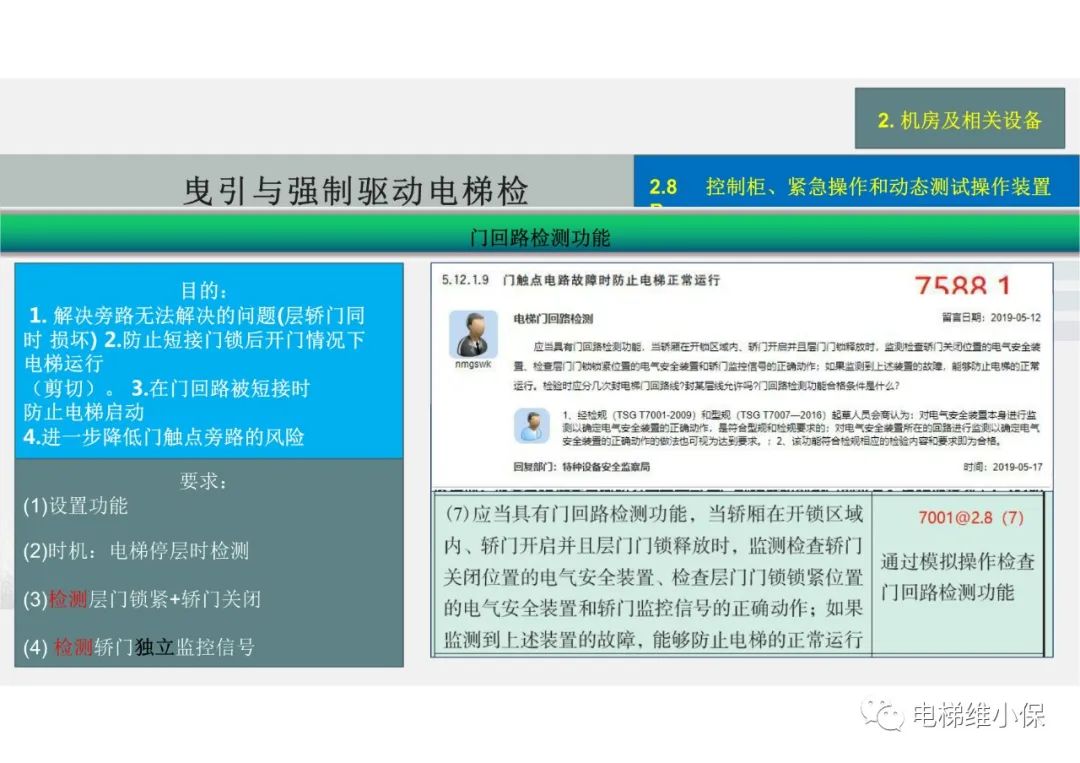 【检验员培训】曳引与强制驱动电梯检验经验分享（一）