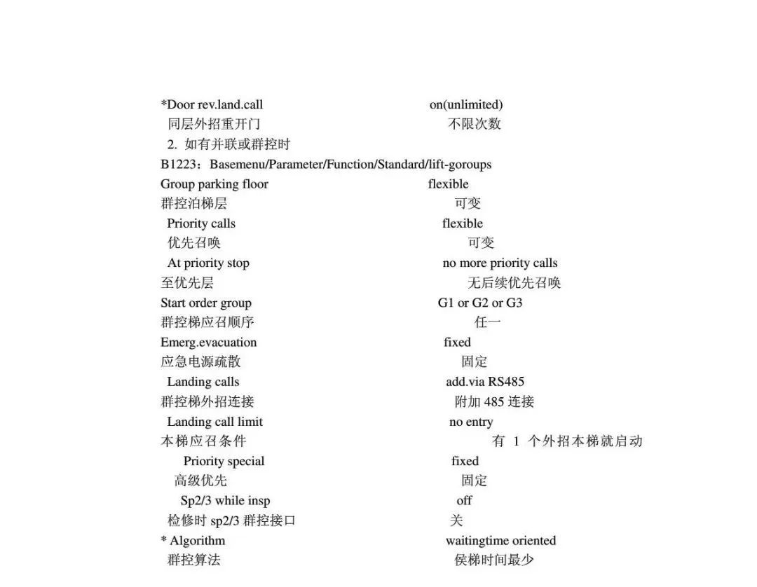 巨人通力调试要点