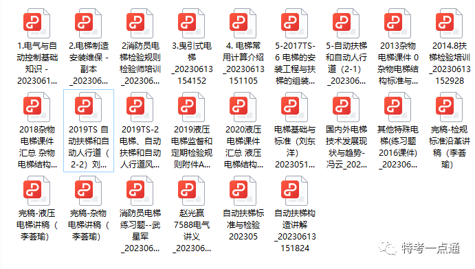 自动扶梯的标准与检规培训课件（下）