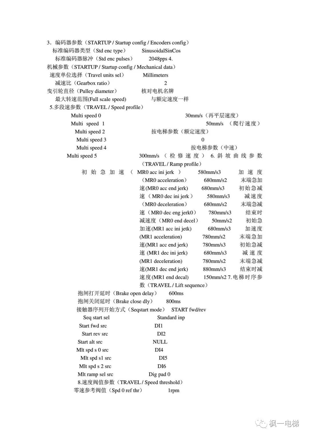 巨人通力调试要点