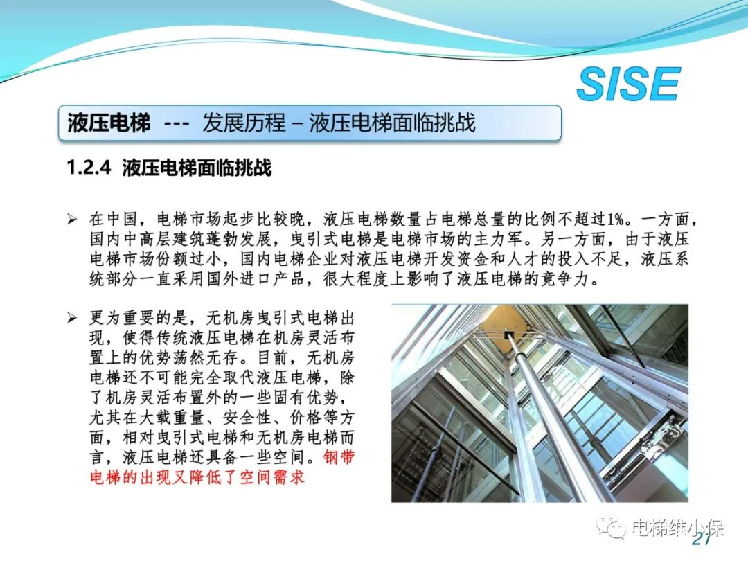 【检验师培训】液压电梯结构原理与检验