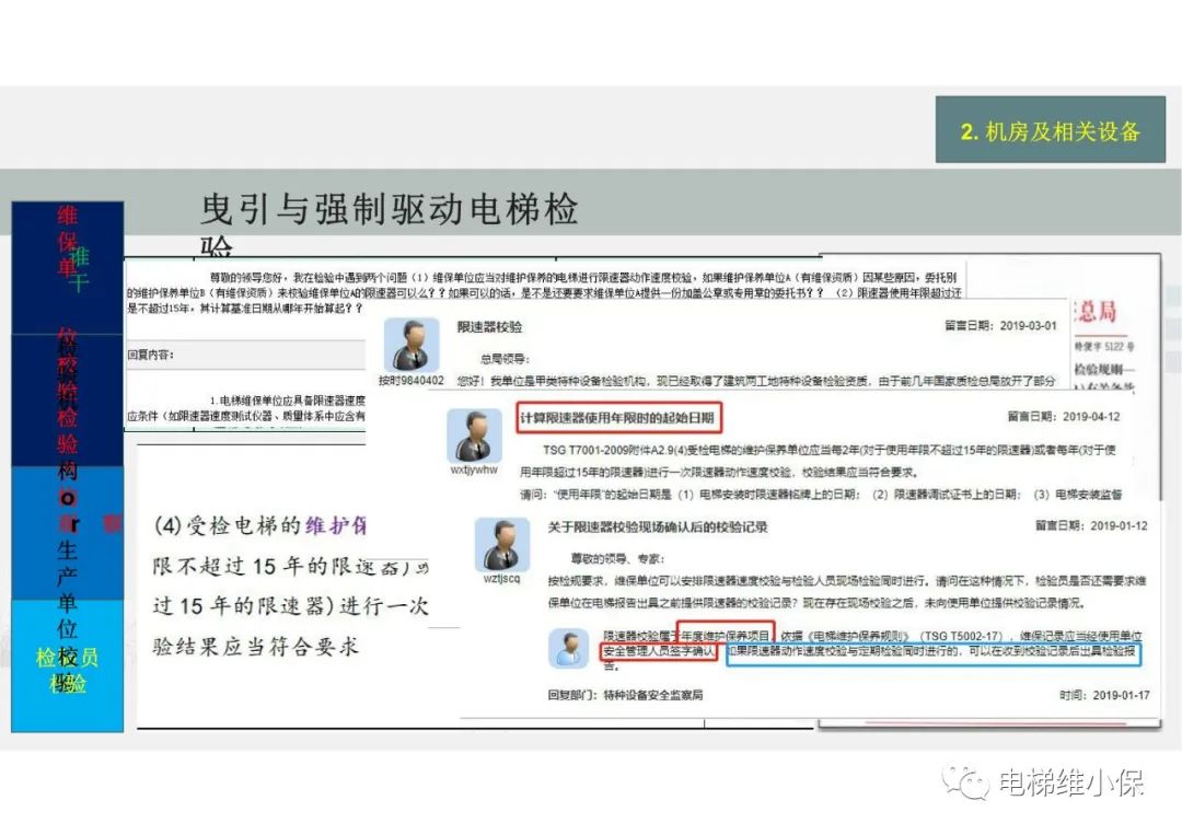 【检验员培训】曳引与强制驱动电梯检验经验分享（一）