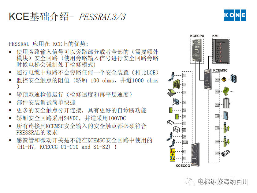 通力KCE系统 维保操作培训