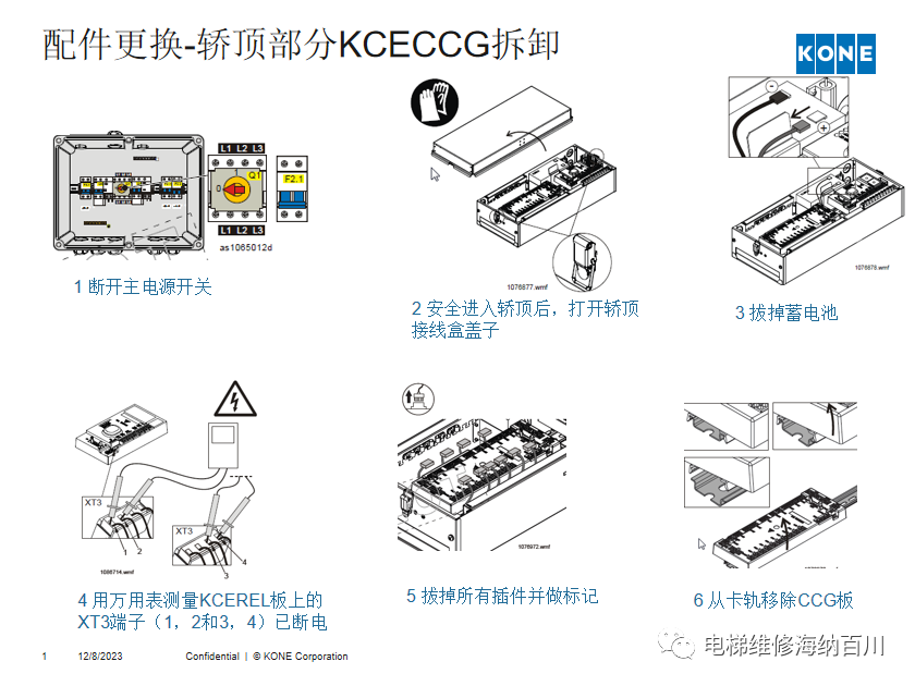 通力KCE系统 维保操作培训