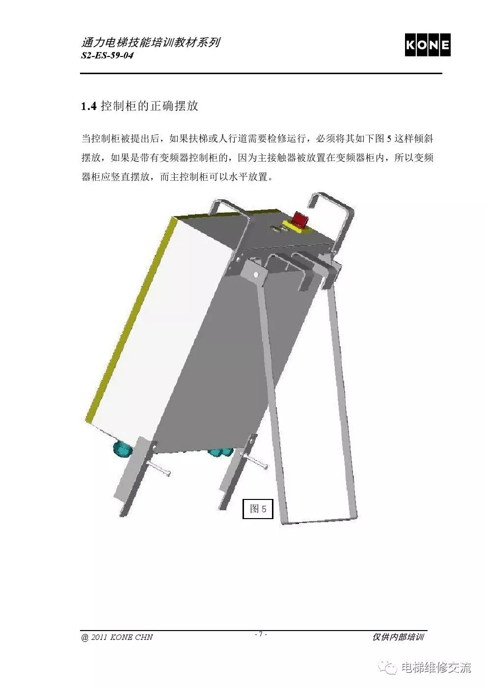 通力扶梯基础电气知识培训