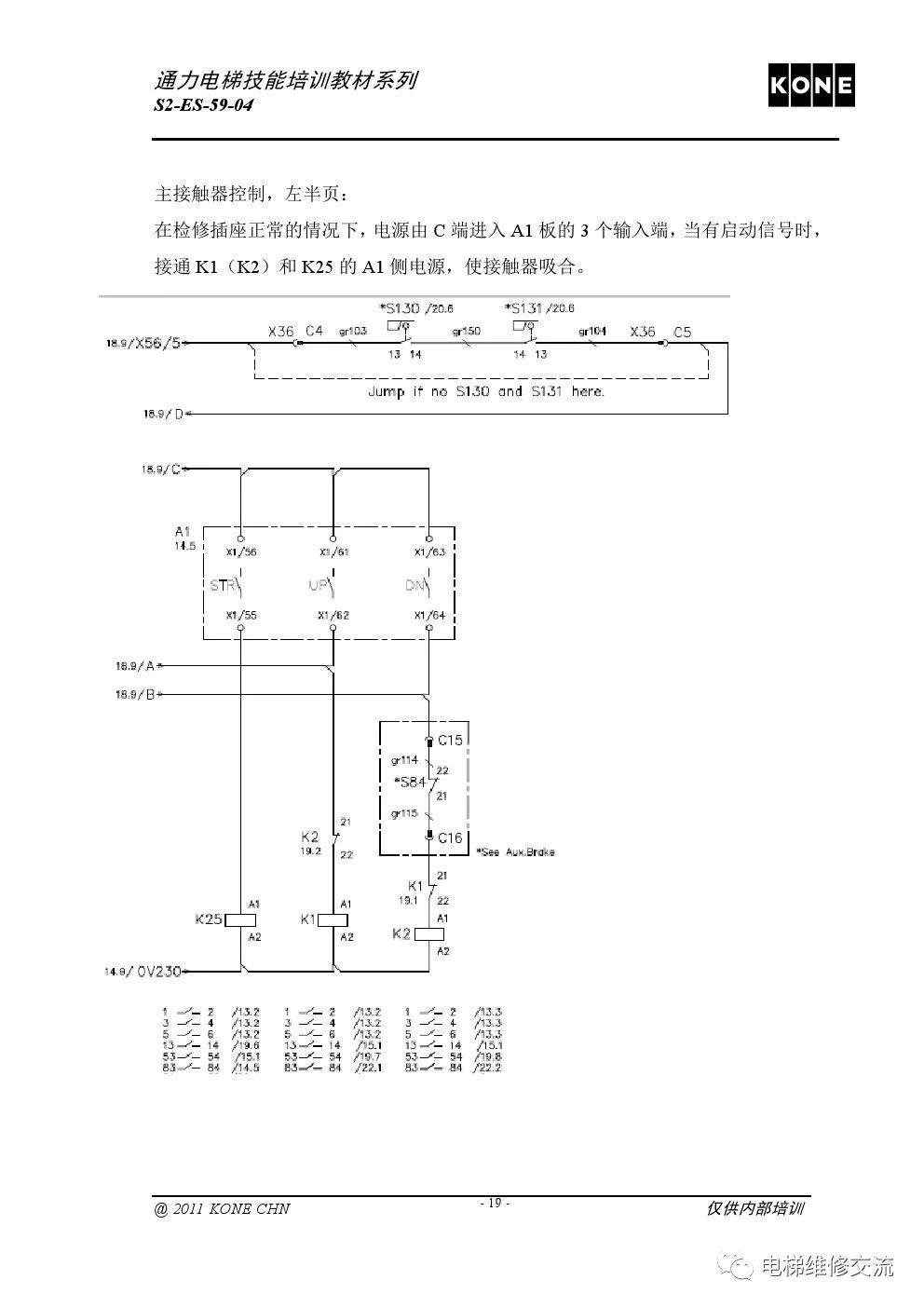 通力扶梯基础电气知识培训