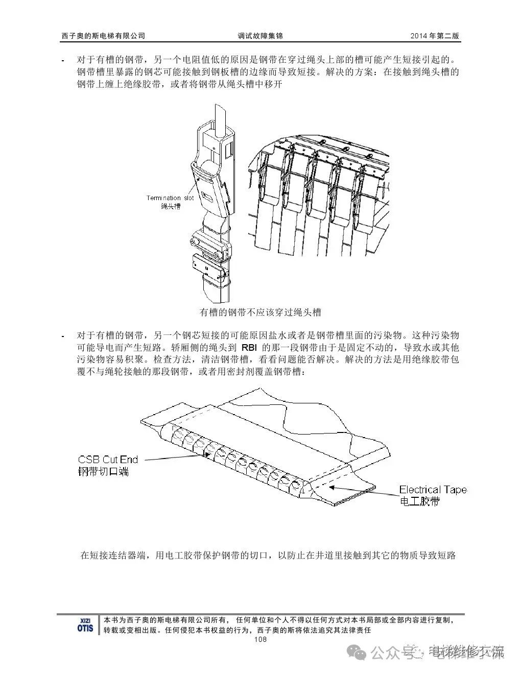 奥的斯电梯故障指导及技术通报