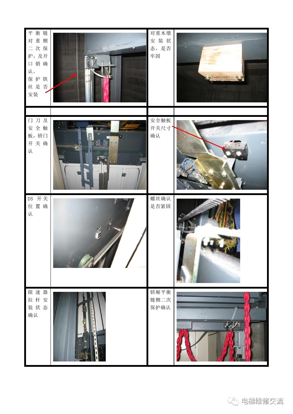 东芝CV330A电梯安装现场检查图解