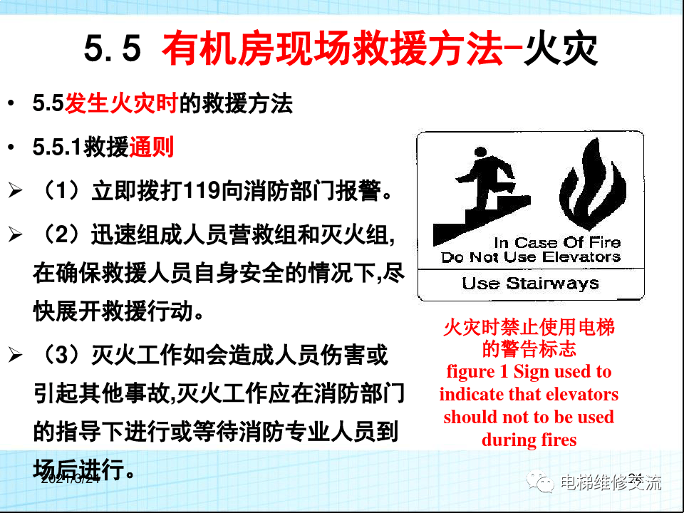 电梯应急救援培训