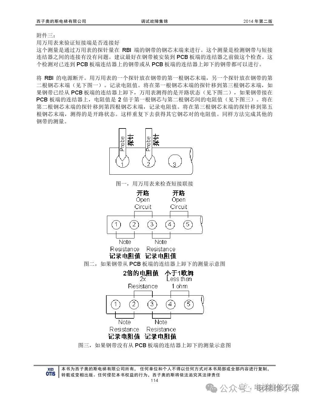 奥的斯电梯故障指导及技术通报