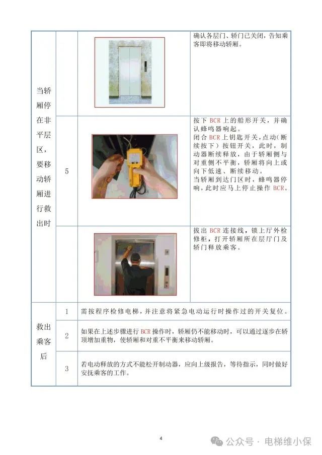日立电梯困人故障救援培训