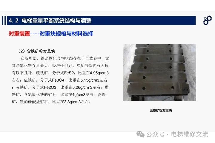电梯重量平衡系统结构与调整培训-图片7