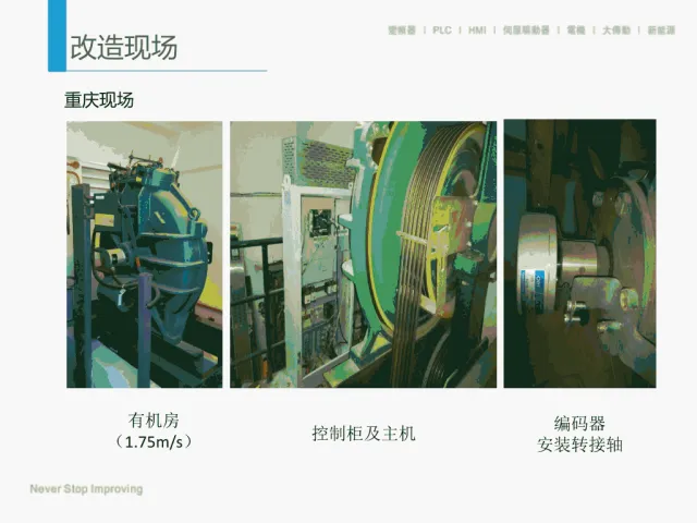 默纳克通力电梯碟式马达系统更改说明培训