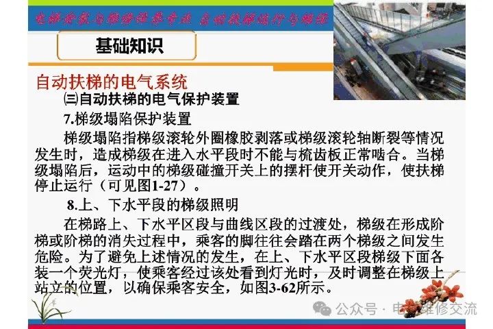 自动扶梯电气系统的维修培训-图片28