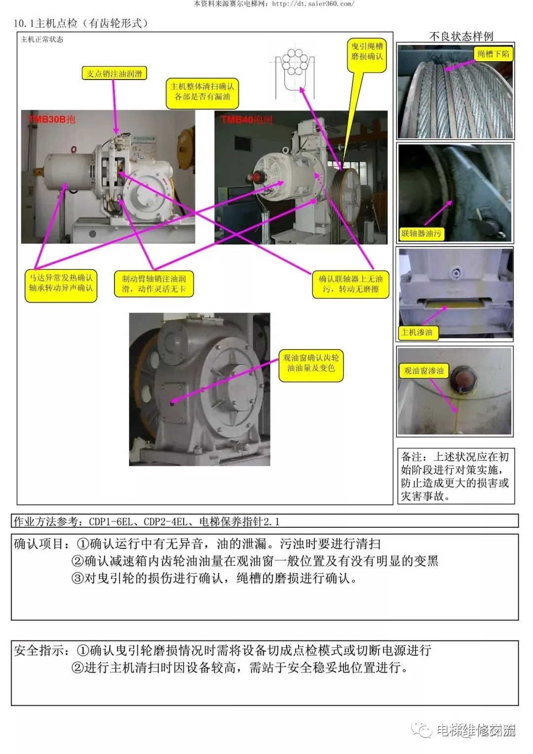 电梯维修新人教学教材