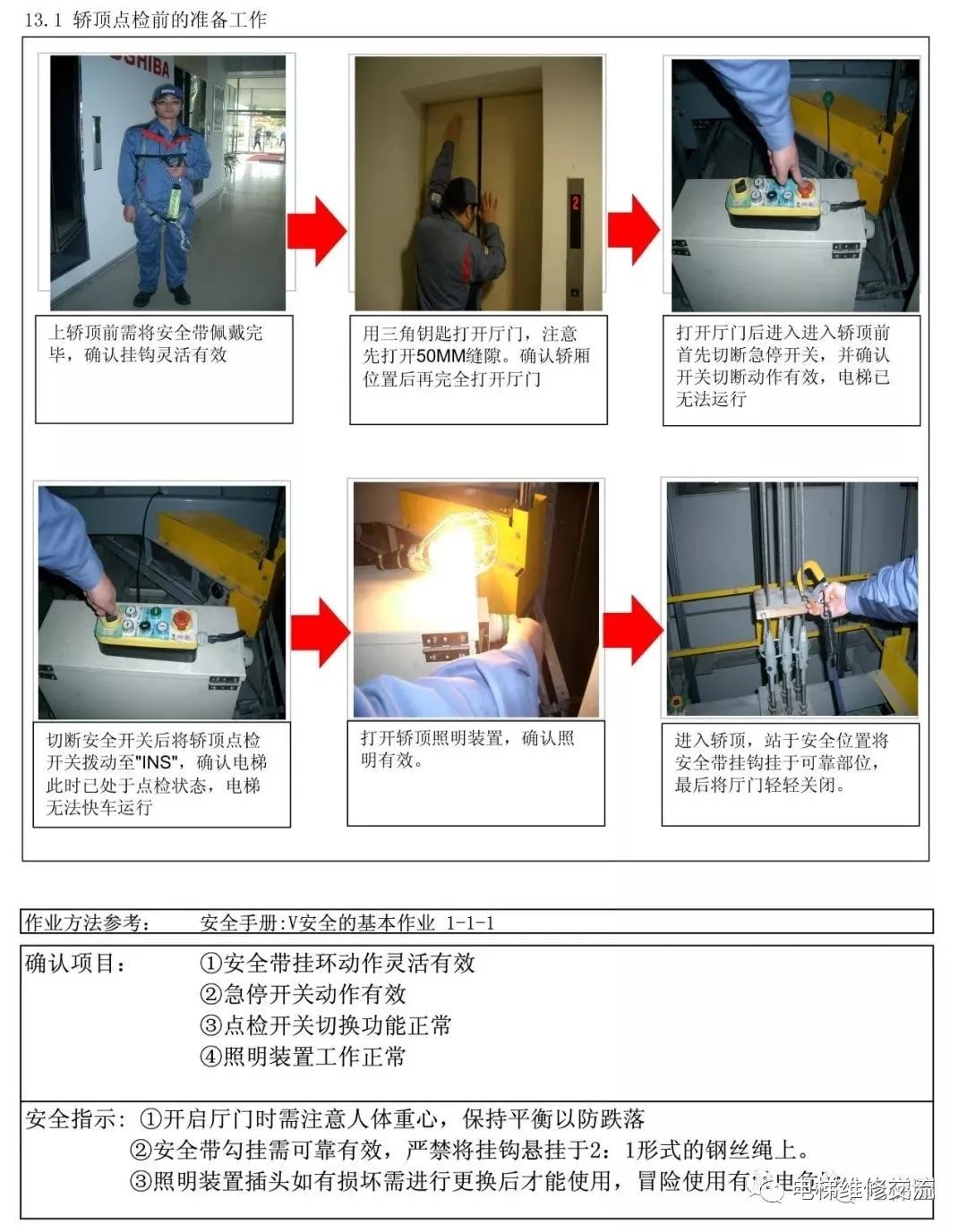 电梯维修新人教学教材