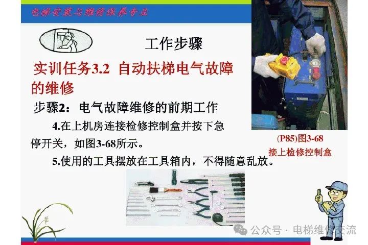 自动扶梯电气系统的维修培训-图片44