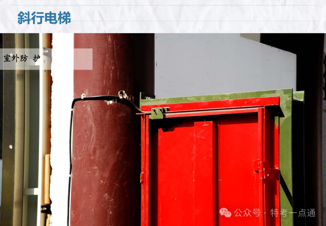 【电梯员课件】斜行电梯、可变速电梯、螺旋自动扶梯介绍