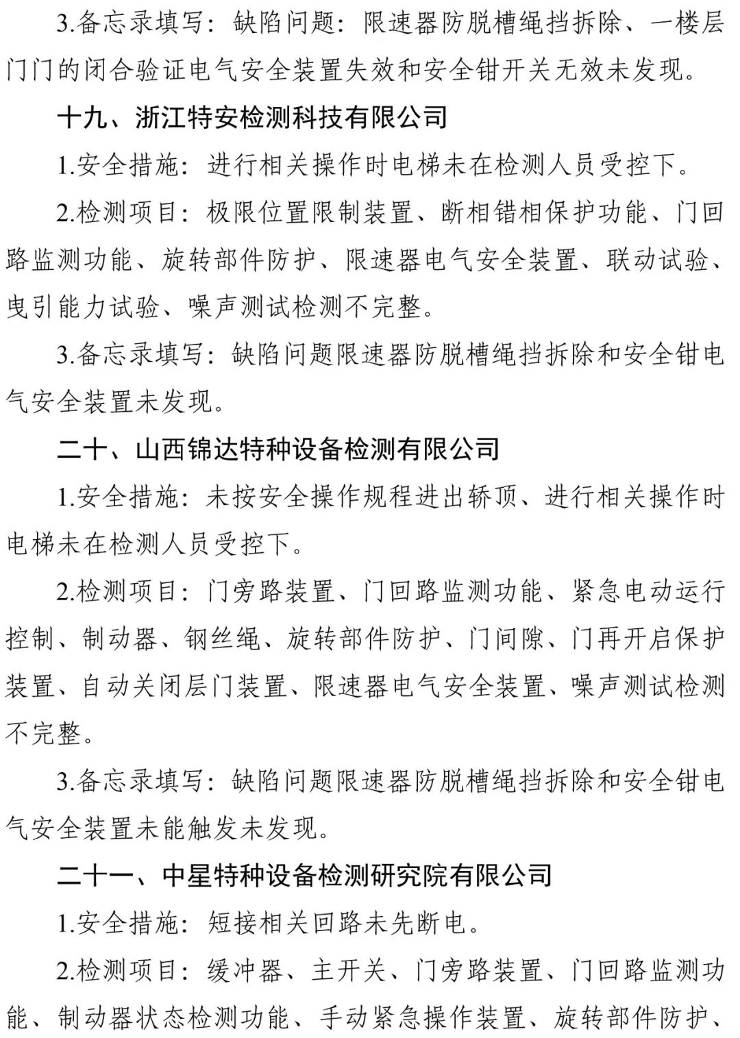 2024年电梯检测人员抽考，多家机构以及检验人员考试不及格，9家机构被约谈，48人账号被停-图片16