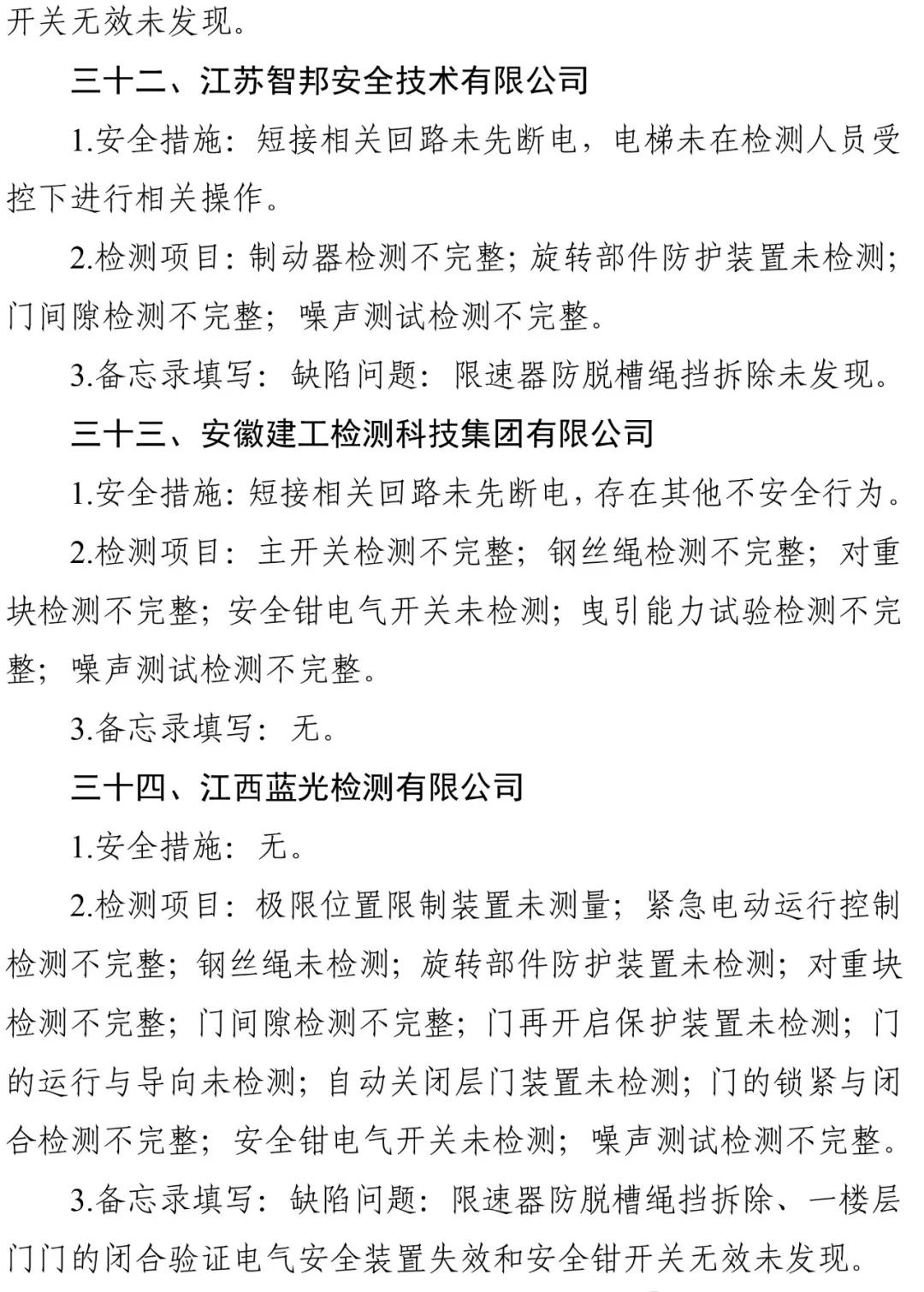 2024年电梯检测人员抽考，多家机构以及检验人员考试不及格，9家机构被约谈，48人账号被停-图片21