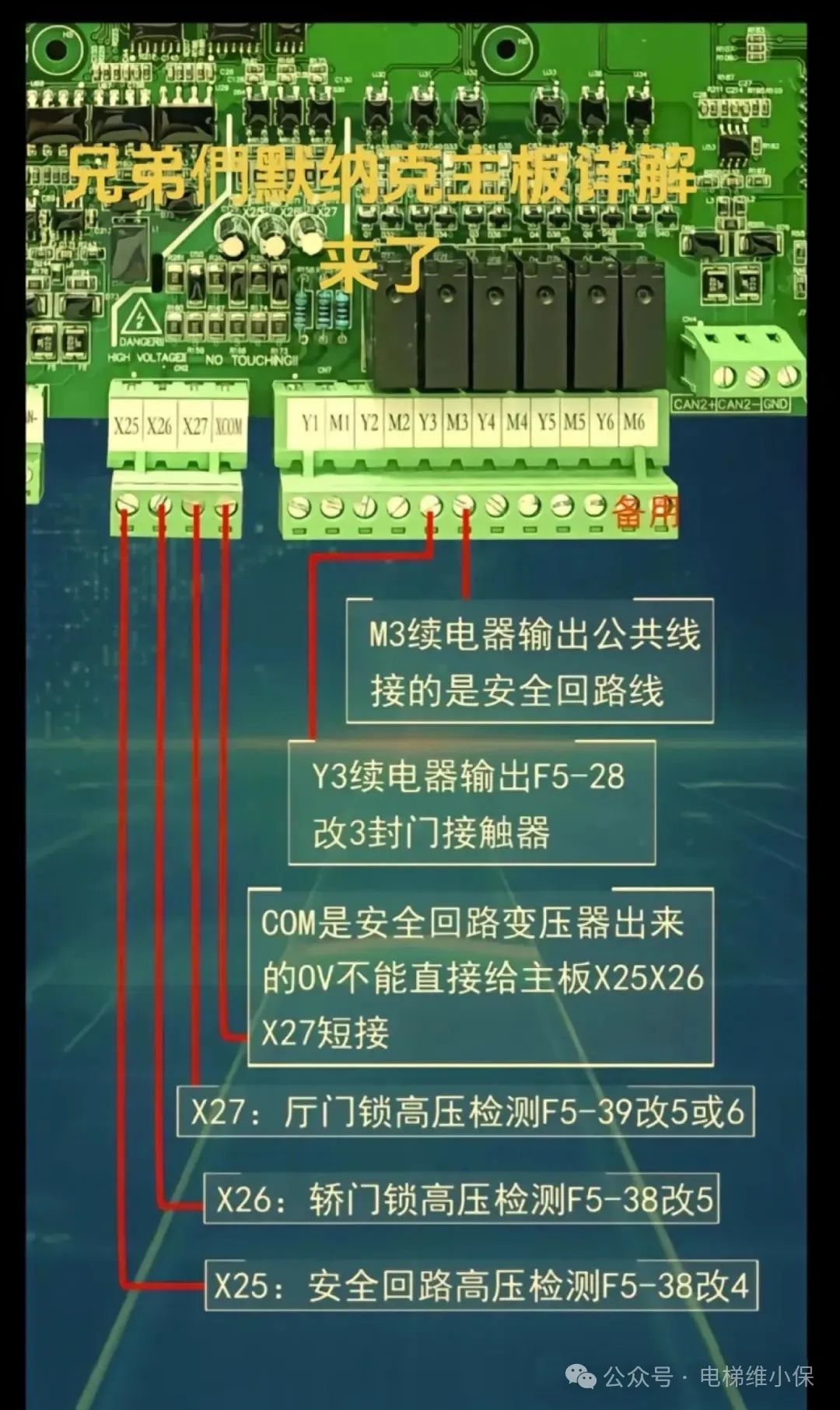 默纳克主板详解